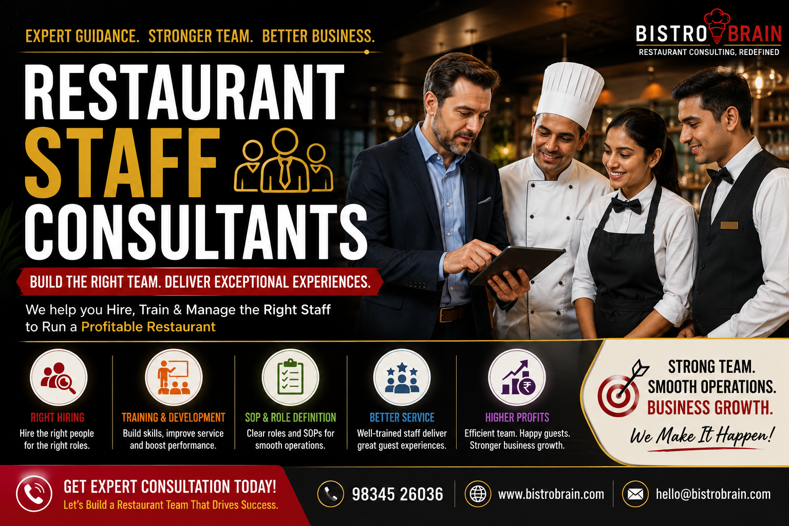 All The Staff Your Restaurant Needs