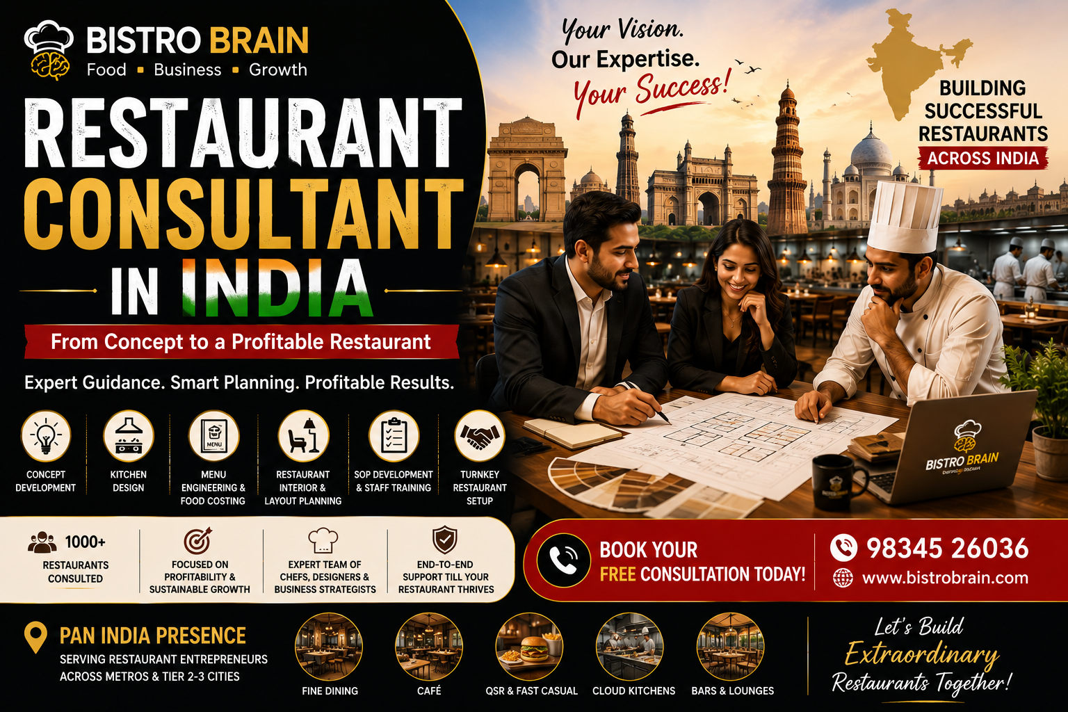 BistroBrain – Your Go-To Consultant For Food Business Advisory
