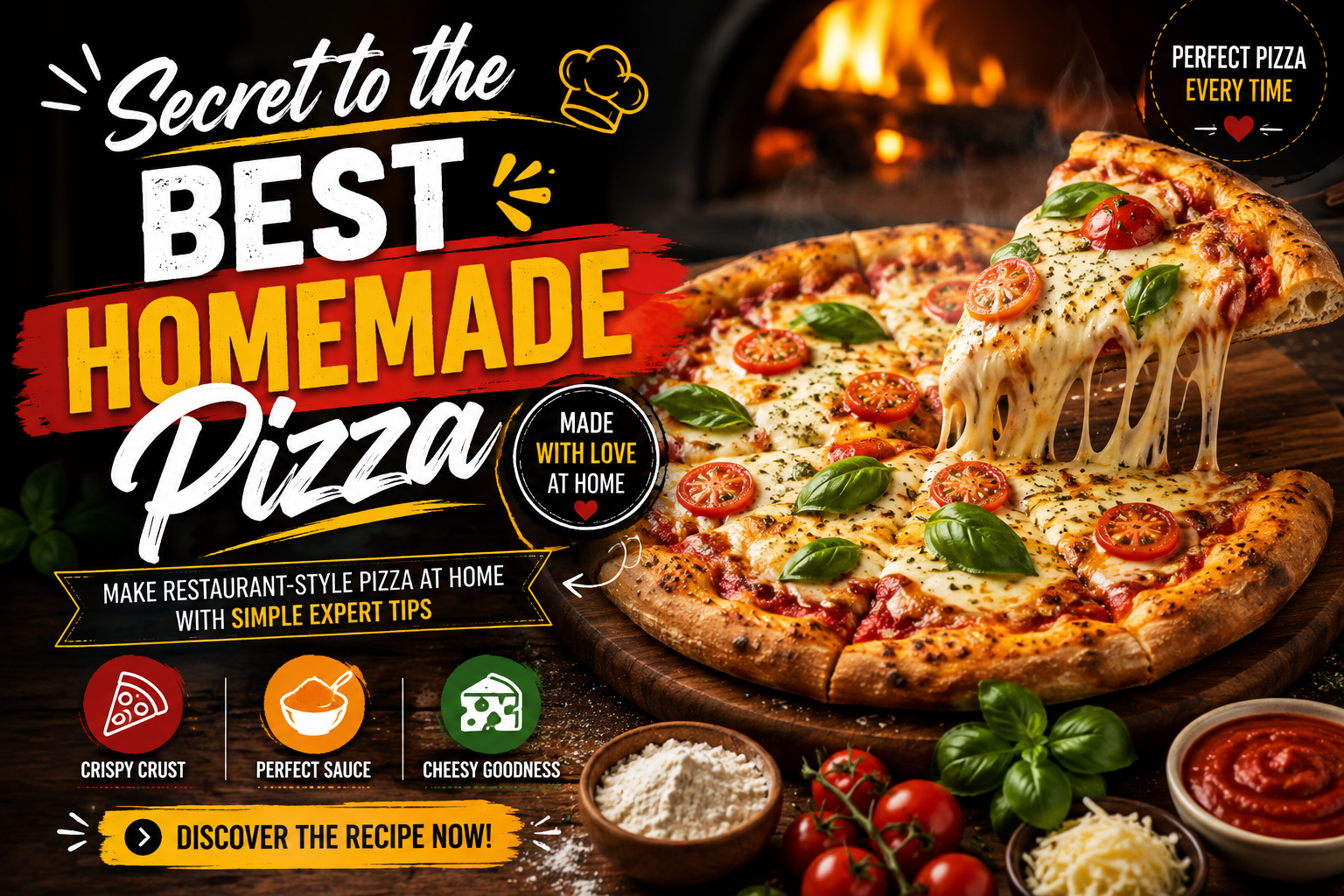 Secret To The Best Homemade Pizza
