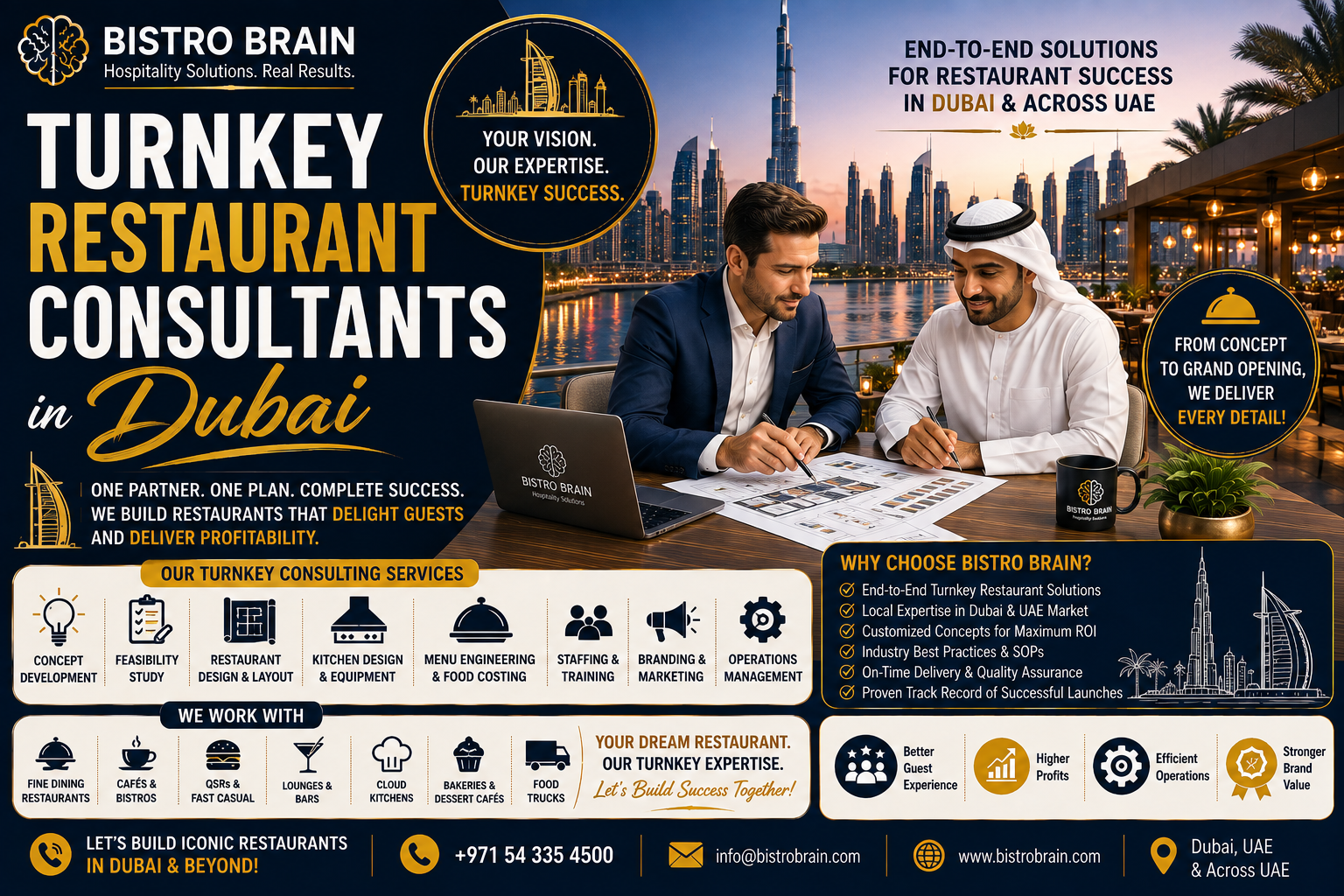 A Comprehensive Guide To Starting Your Own Turnkey Restaurant in UAE From Scratch